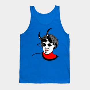 Smoking Succubus Tank Top